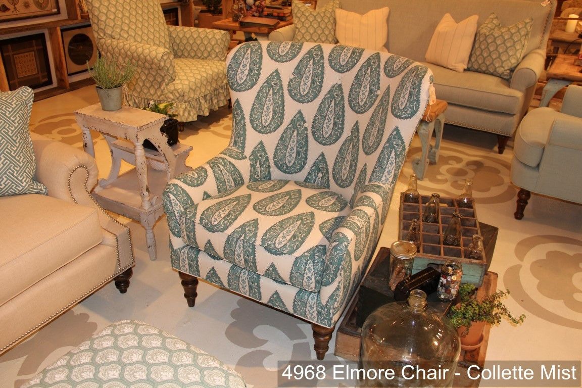 Southern Furniture Living Room Elmore Chair 4968 Hickory Furniture